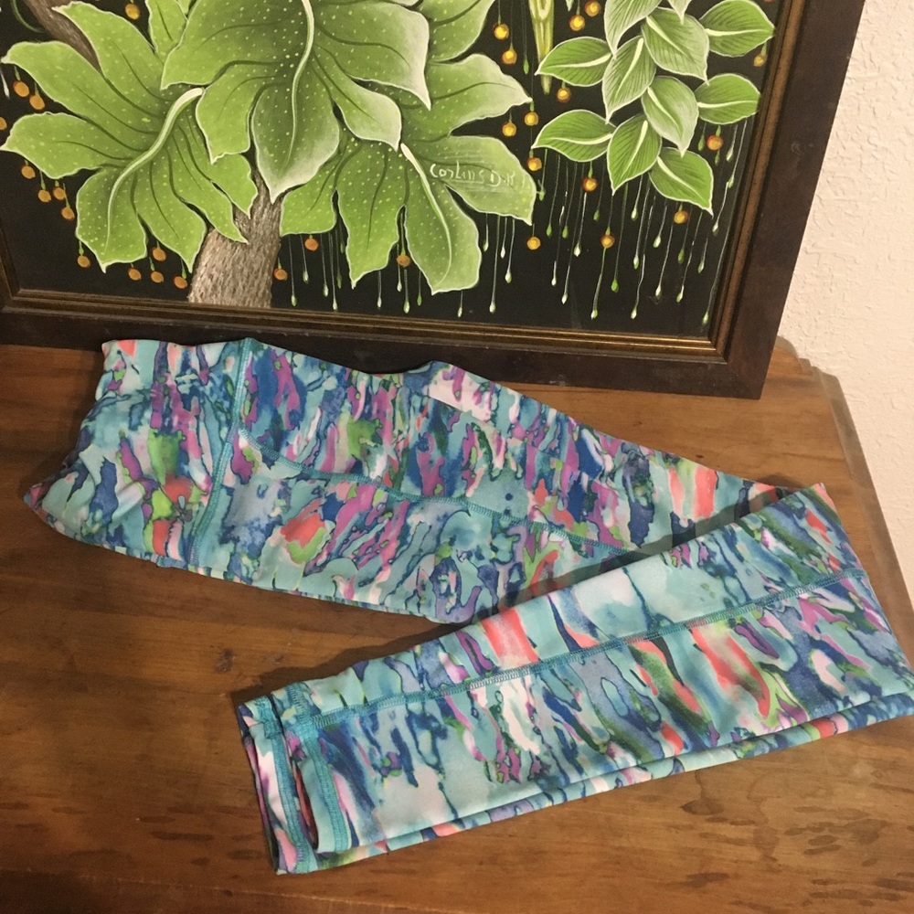 Watercolor leggings